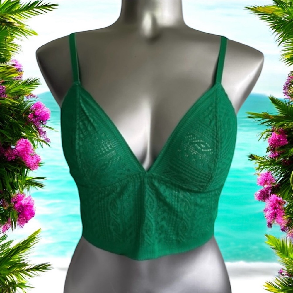 2 for $30 🆕Aerie Cable Lace Long Bralette